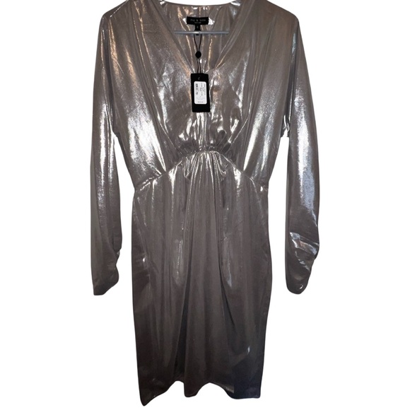 Rag & Bone Eloise Metallic Mini Dress - Picture 12 of 17